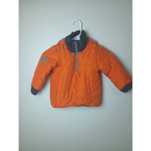 Buckle Me Baby Coat Orange Winter Jacket for Car Size 24M/2T - Picture 1 of 7